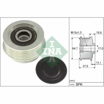 Dynamo freewheel 535 0370 10 Ina
