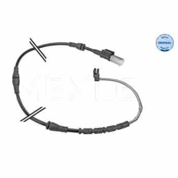 Warning contact, brake lining/pad wear