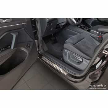 Stainless steel door sill moldings suitable for Volkswagen Tiguan III (CT1) 2024- 'Lines' - 4-piece