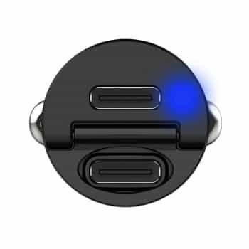 Celly Mini Car Charger 2 USB-C 30W Power Delivery