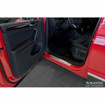 Stainless steel door sill moldings suitable for Volkswagen Tiguan II 2016-2020 & FL 2020- incl. Allspace 2017-2020 &