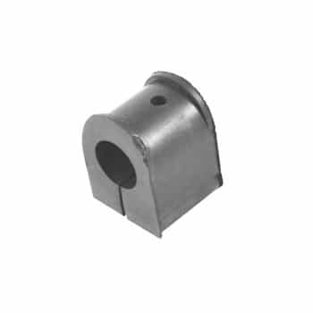 Stabilizer bearing on control arm