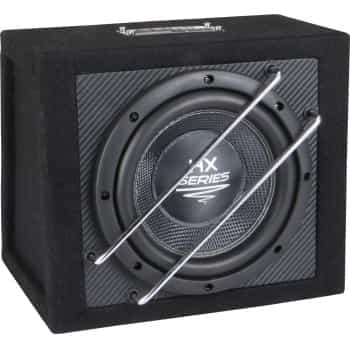 HX-SERIES HIGH END Enclosure Subwoofer. 9 liter G08 + HX08 SQ closed enclosure.