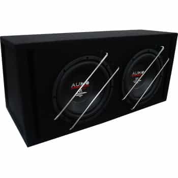 M-Series EVO HIGH EFFICIENT Subwoofer 2x30 liter box with BR10-2 + 2x M10 EVO 2x400/300 watts