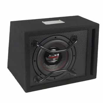 RADION Series HIGH EFFICIENT Boom Box Subwoofer 15 liter open box with R08 EVO 2x 250/150 Watt