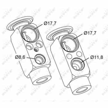 Expansion valve, air conditioning