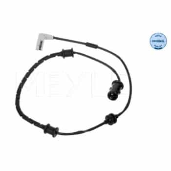 Warning contact, brake lining/pad wear