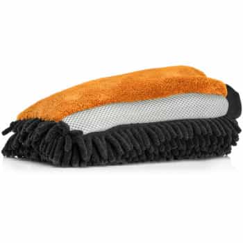 Nuke Guys 3 Way Wonder Microfiber Wash Mitt Orange
