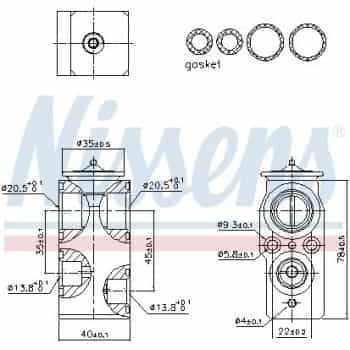 Expansion valve, air conditioning