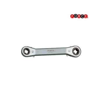 Force Ring ratchet wrench Torx 15° bent 22x24