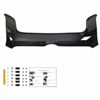 Oneway Bonnet protector (stone chip cover) Fiat Doblo 2nd Gen. 2010-2015 - Glossy black