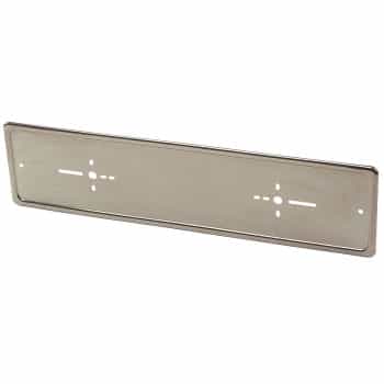 Chrome Number plate holder, per piece