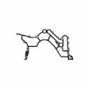 Crankshaft casing gasket