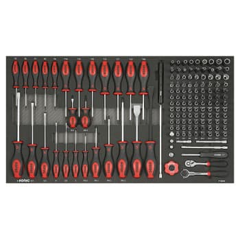 Sonic Sockets & Screwdriver Set 1/4", SFS Jumbo 146-piece