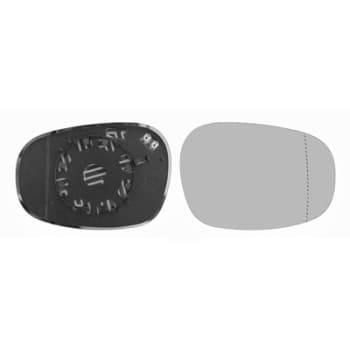 Mirror Glass, Wing Mirror HAGUS 0667836 Van Wezel