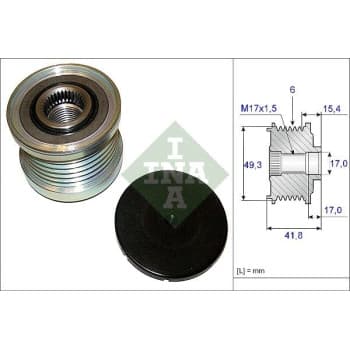 Alternator Freewheel Clutch 535019310 Ina