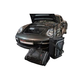 Travel bag set Porsche 911 (997) 2WD + 4WD with CD-changer in luggage space 2004-2012 Coupe / cabrio