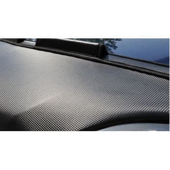 Bonnet liner cover Fiat 500 2007- carbon look