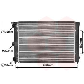 Radiator, engine cooling 58002039 International Radiators