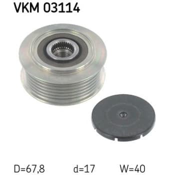 Alternator Freewheel Clutch VKM 03114 SKF