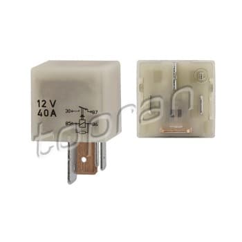 Relay, glow plug system