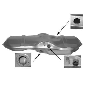 Fuel Tank 3730088 Van Wezel