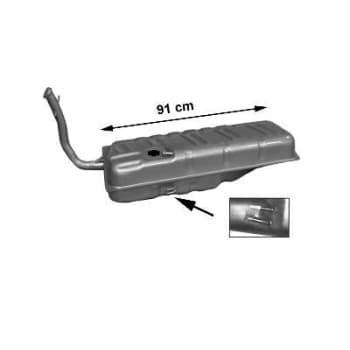 Fuel Tank 5820082 Van Wezel