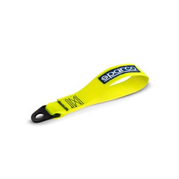 Sparco Performance Towing Eye Belt - Fluo Yellow - 3000kg