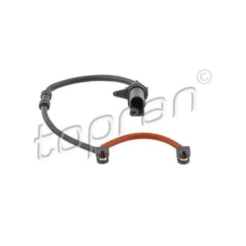 Sensor, for brake pad wear