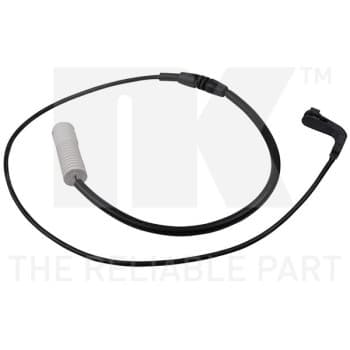 Warning Contact, brake pad wear