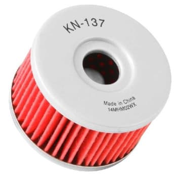 K&N Oil Filter Motorcycle (KN-137)
