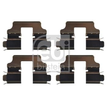 accessory set for brake lining set