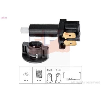 Brake Light Switch Made in Italy - OE Equivalent 1.810.112 EPS Facet