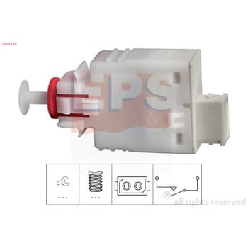 Switch, clutch control (cruise control) Made in Italy - OE Equivalent 1.810.110 EPS Facet