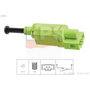 Switch, clutch control (cruise control) Made in Italy - OE Equivalent 1810198 EPS Facet