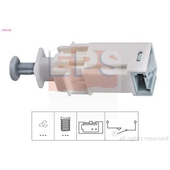 Switch, clutch control (cruise control) Made in Italy - OE Equivalent 1810226 EPS Facet