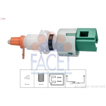 Switch, clutch control (cruise control) Made in Italy - OE Equivalent