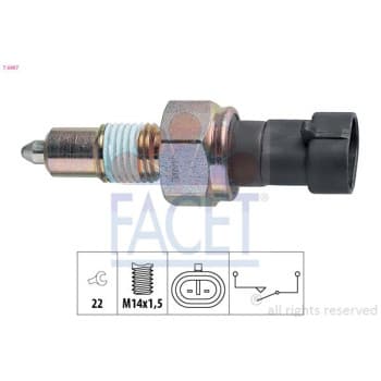 Switch, reverse light Made in Italy - OE Equivalent