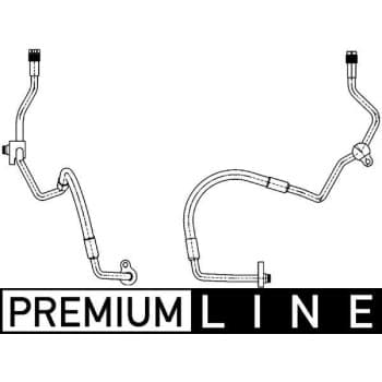 High Pressure Line, air conditioning BEHR *** PREMIUM LINE ***