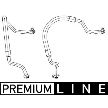 Low Pressure Line, air conditioning BEHR *** PREMIUM LINE ***