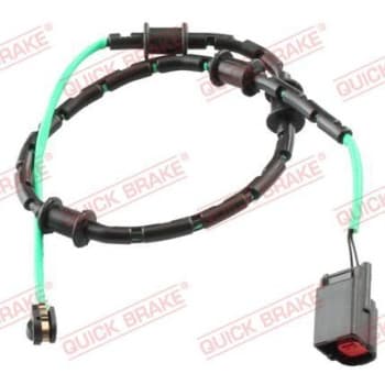 Warning contact, brake lining/pad wear