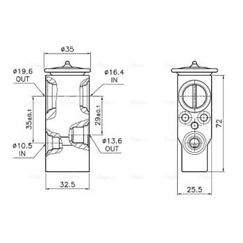 Expansion valve, air conditioning