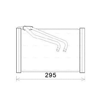 Evaporator, air conditioning