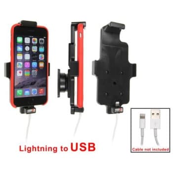 Apple iPhone 6 Passive holder. Original Apple cable / with skin