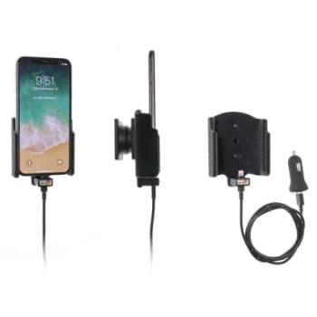 Apple iPhone X / Xs Active holder with 12V USB plug