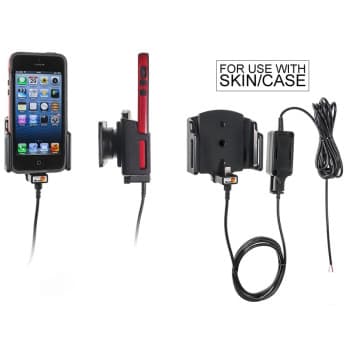 Apple iPhone 5 / 5C / 5S / SE Active Adjustable Holder with Fixed Power Supply