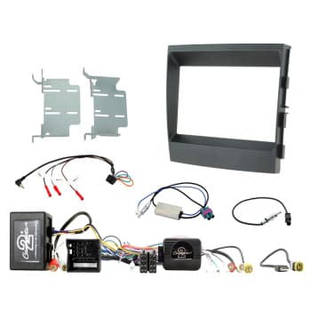 2-DIN Panel Kit Porsche Panamera 2009-2016 SWI/Amp MOST black