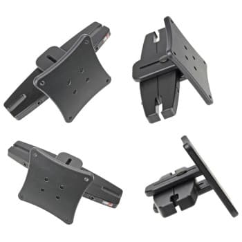 Headrest Passive mount 123 x 183mm with Vesa plate