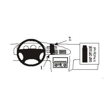 ProClip - Ford Ranger 2001-2006 - Mazda B-Series 1999-2007 Center mount