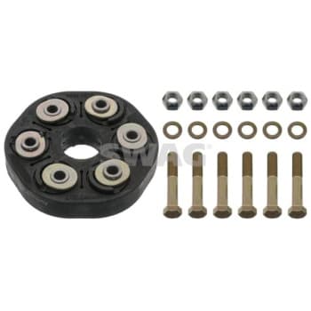 Rep. Set Hardy disc/Rubber shaft coupling